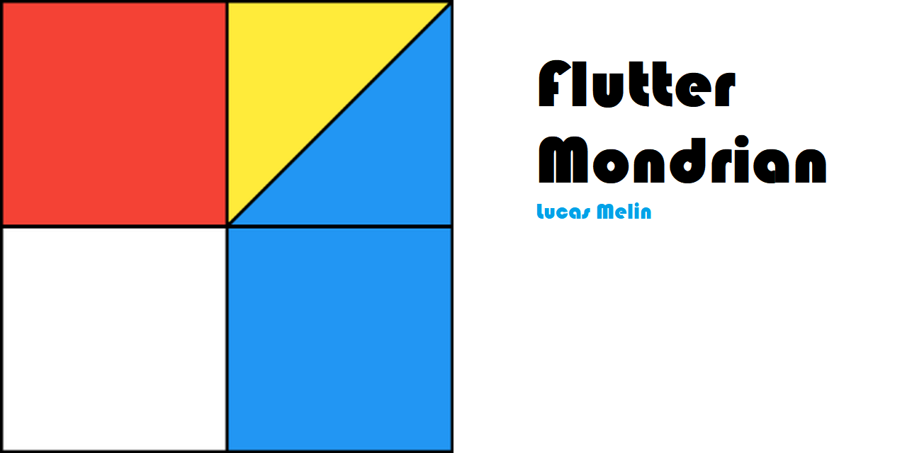 Flutter Mondrian output