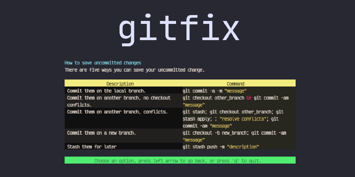 GitFix